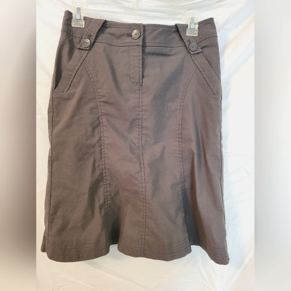Mexx Wavy Skirt in Grey Size 4